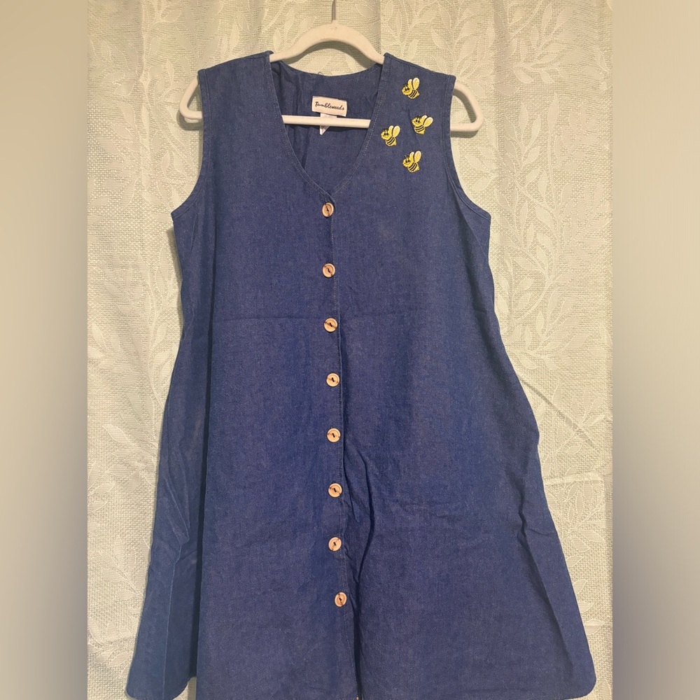 Jean Bumblebee Dress